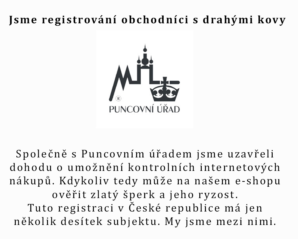 Přívěsek z bílého zlata, písmeno F  0,25g